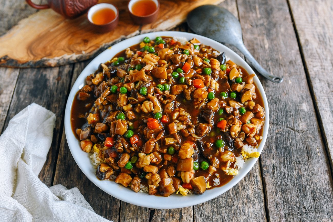 Plate of Fujian Fried Rice