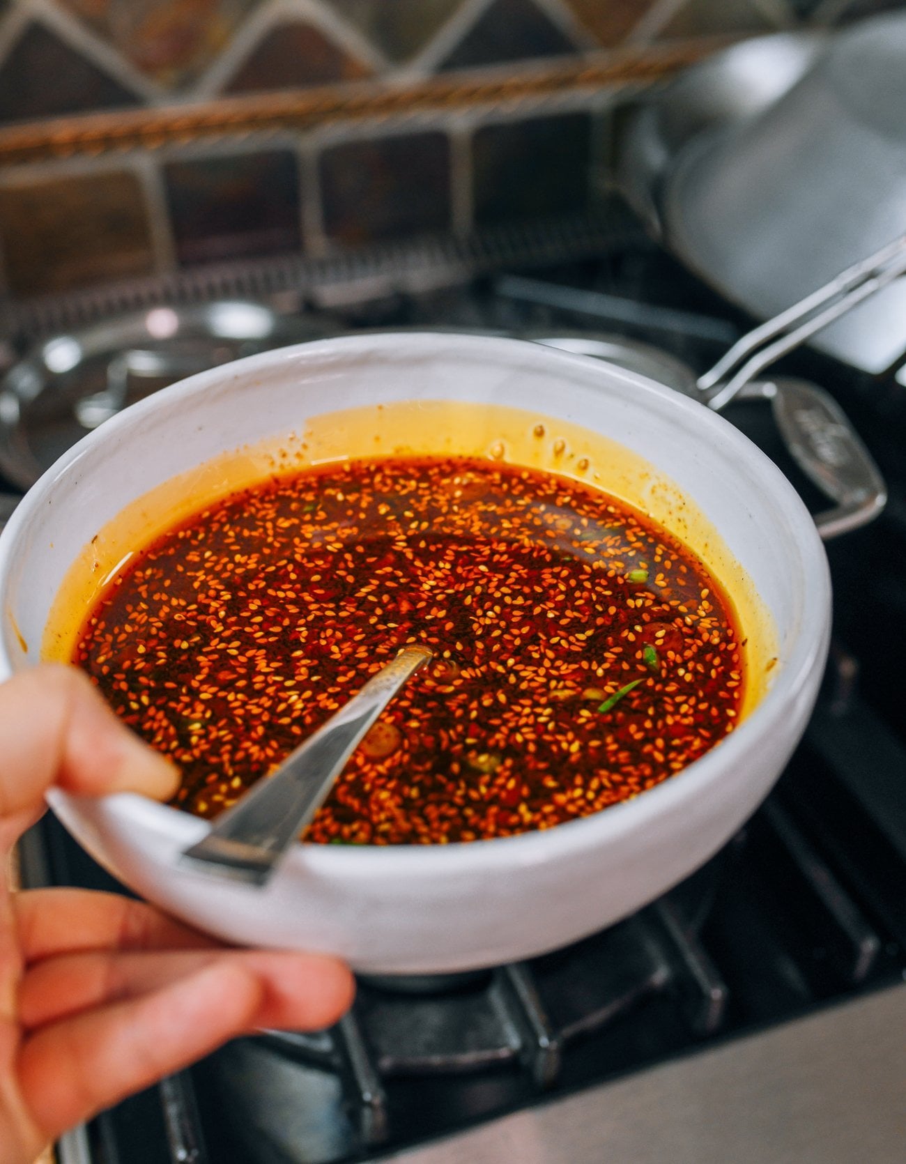 hot and sour soup for dumplings