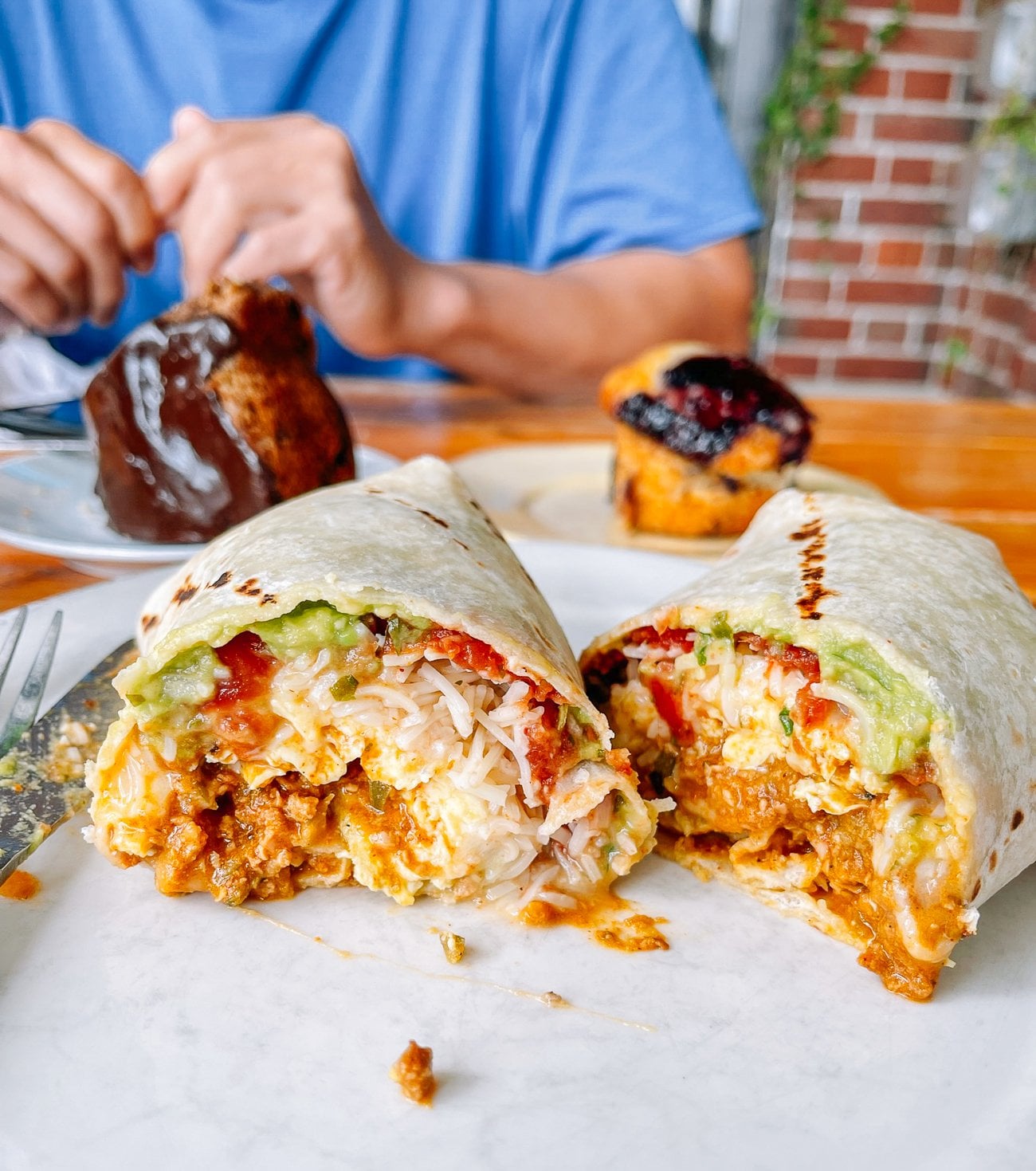 Cru Cafe Burrito Newport