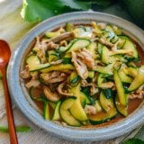 Zucchini Stir-fry with Chicken