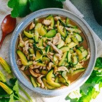 Zucchini Stir-fry with Chicken