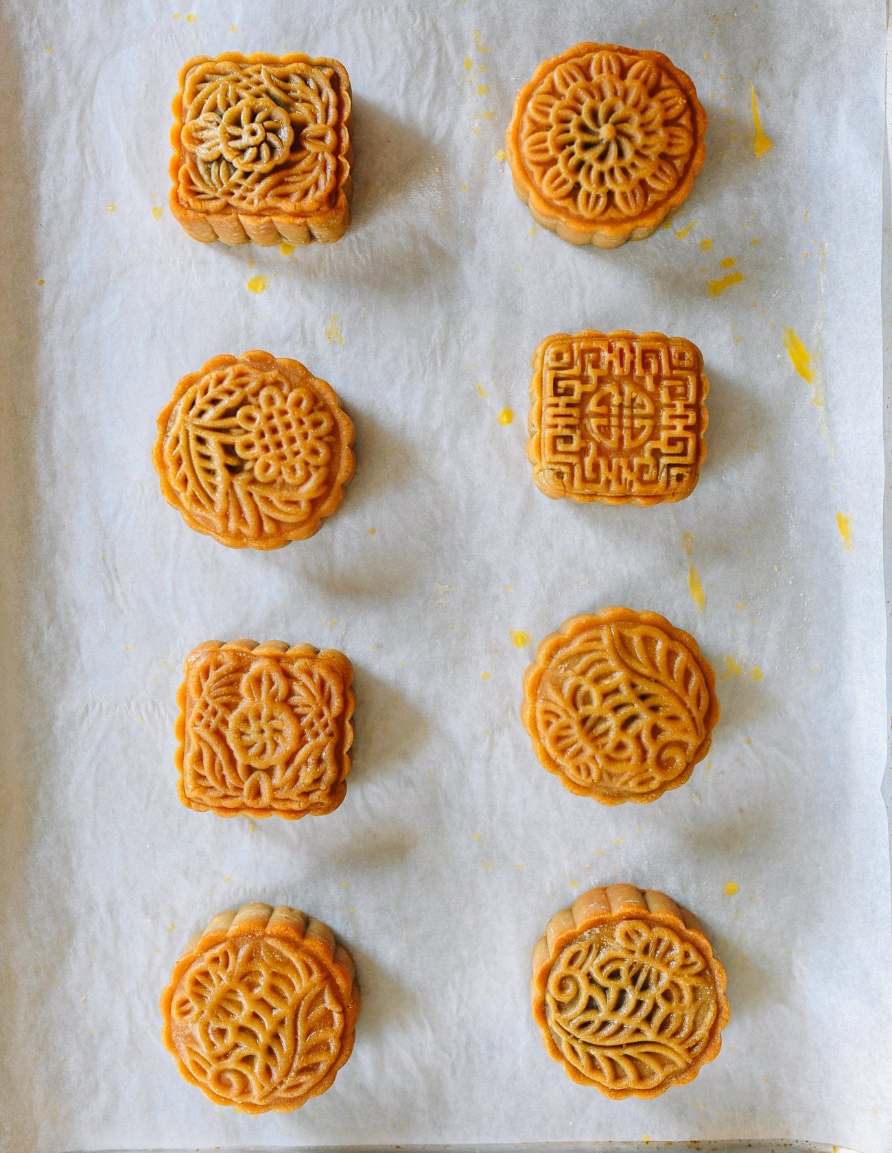 1 day old mooncakes
