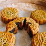 Red Bean Mooncakes