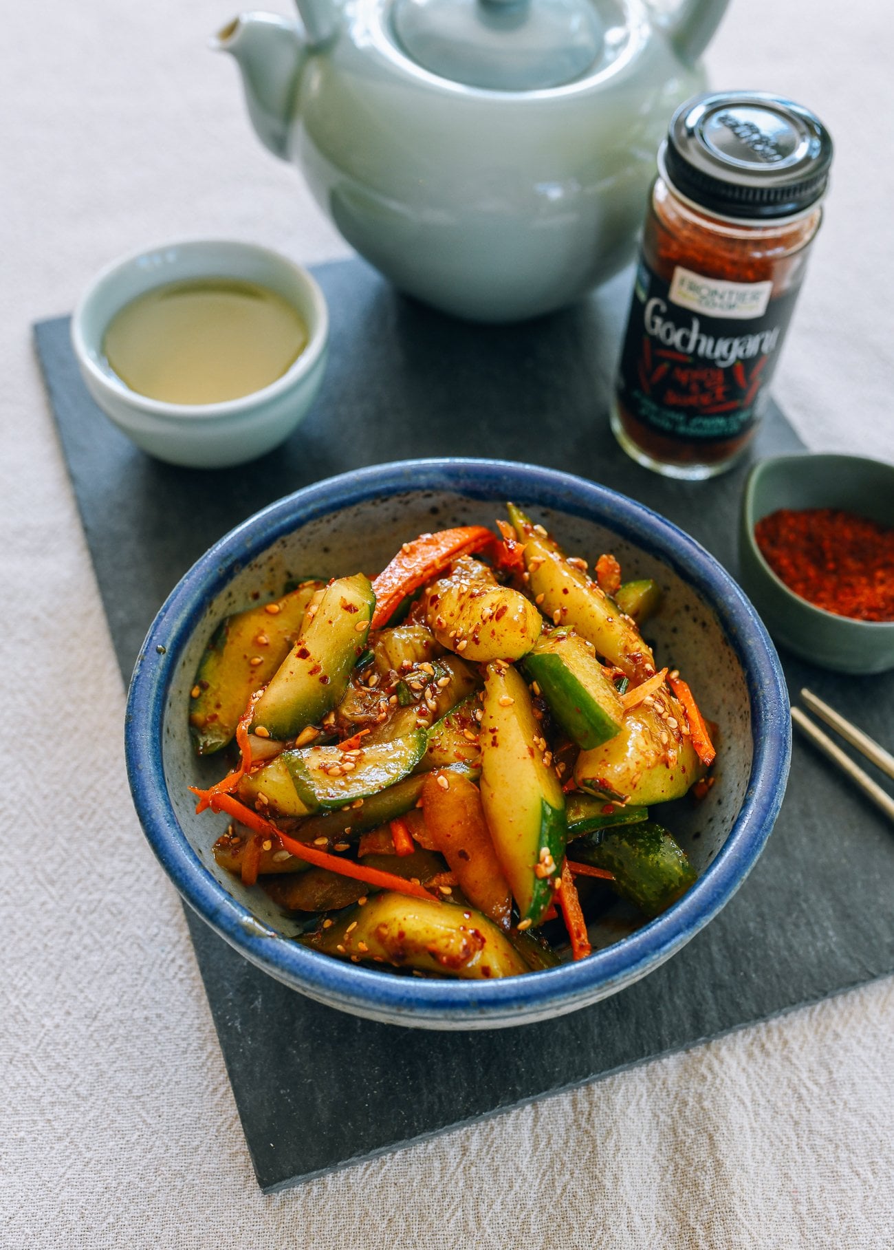 Spicy Korean Cucumber Salad