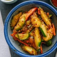 Spicy Korean Cucumber Salad (Oi Muchim)