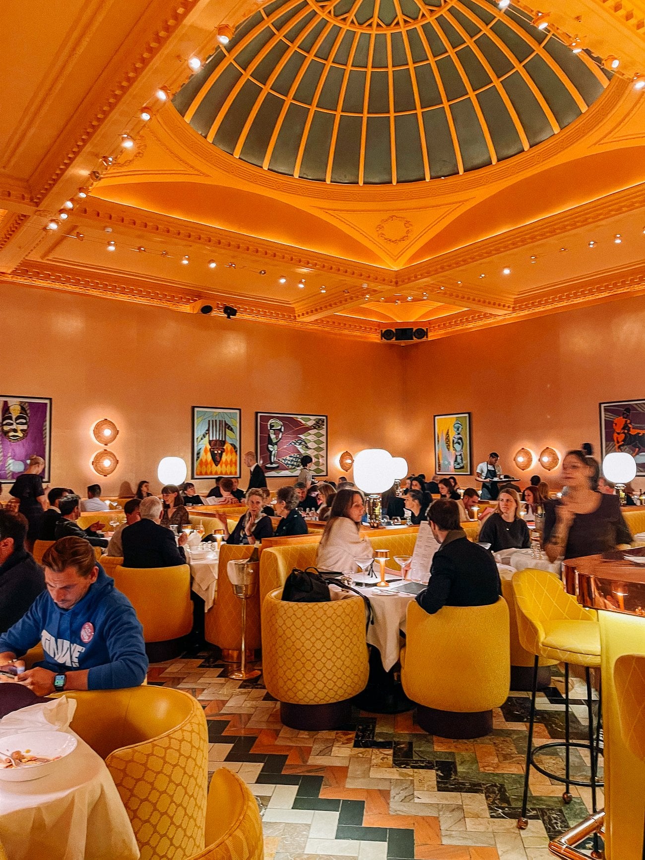 dining room at Sketch in London