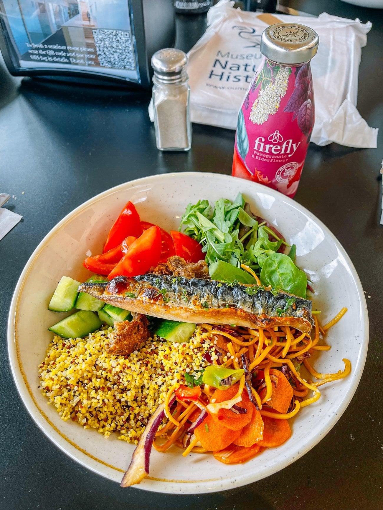 Mackerel salad at Saïd Business School