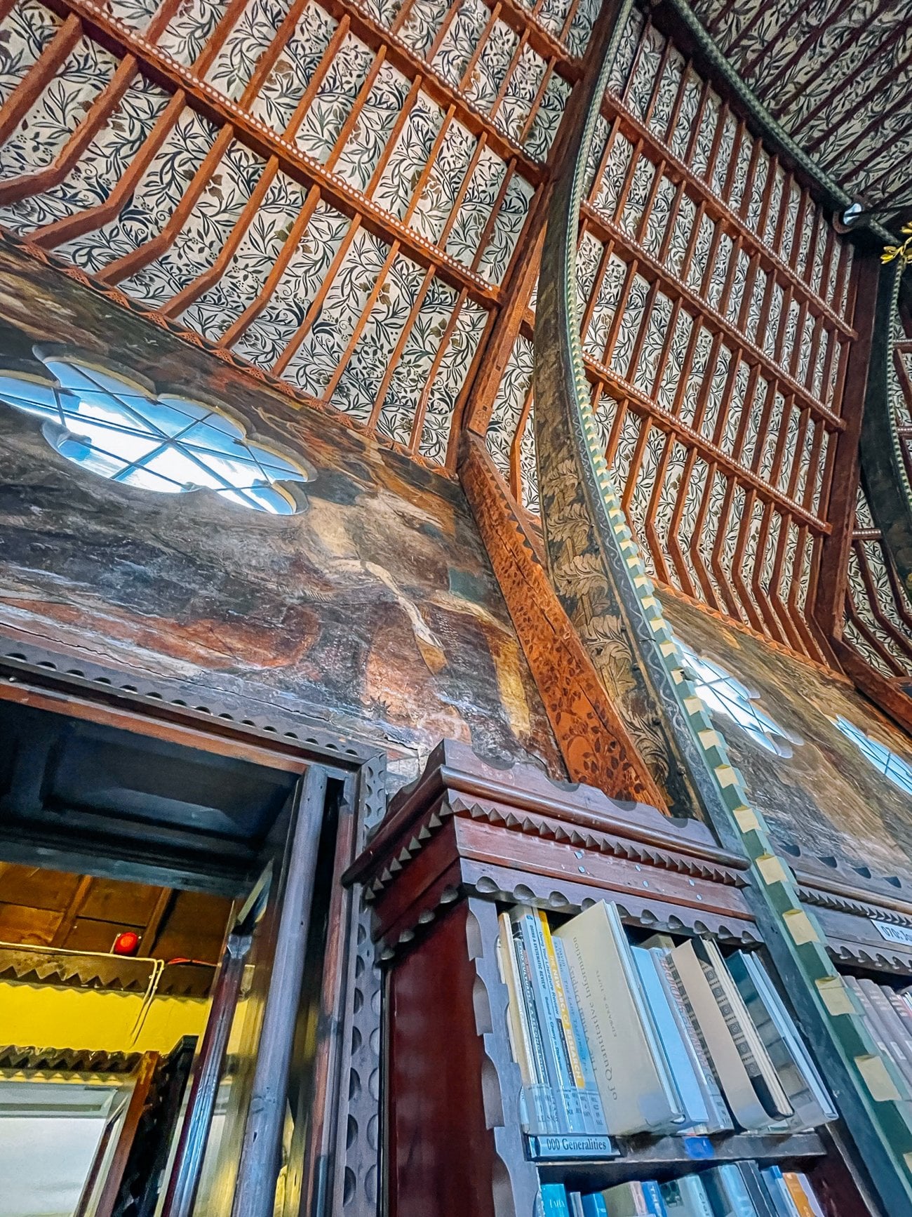 Oxford Union Library wall