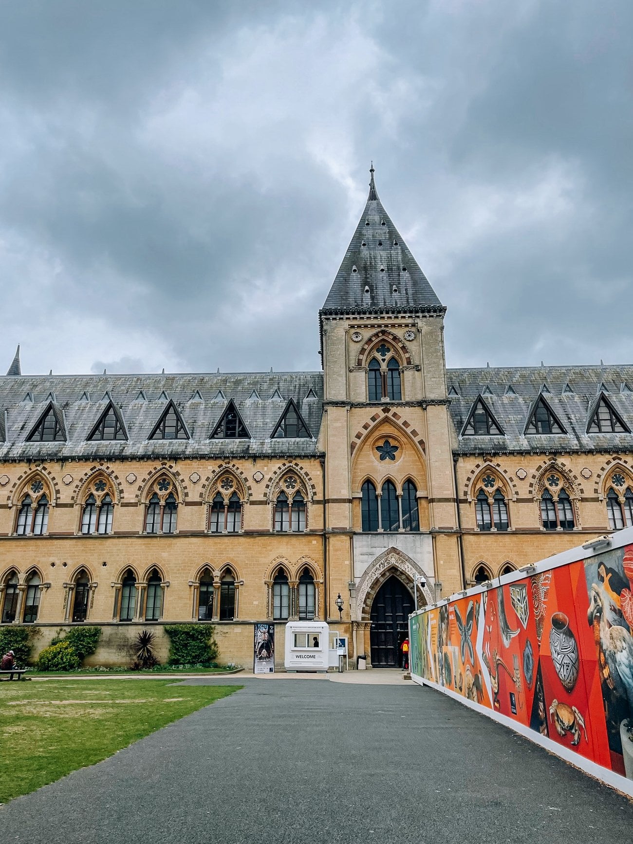 Exterior of the Oxford Museum of Natural History