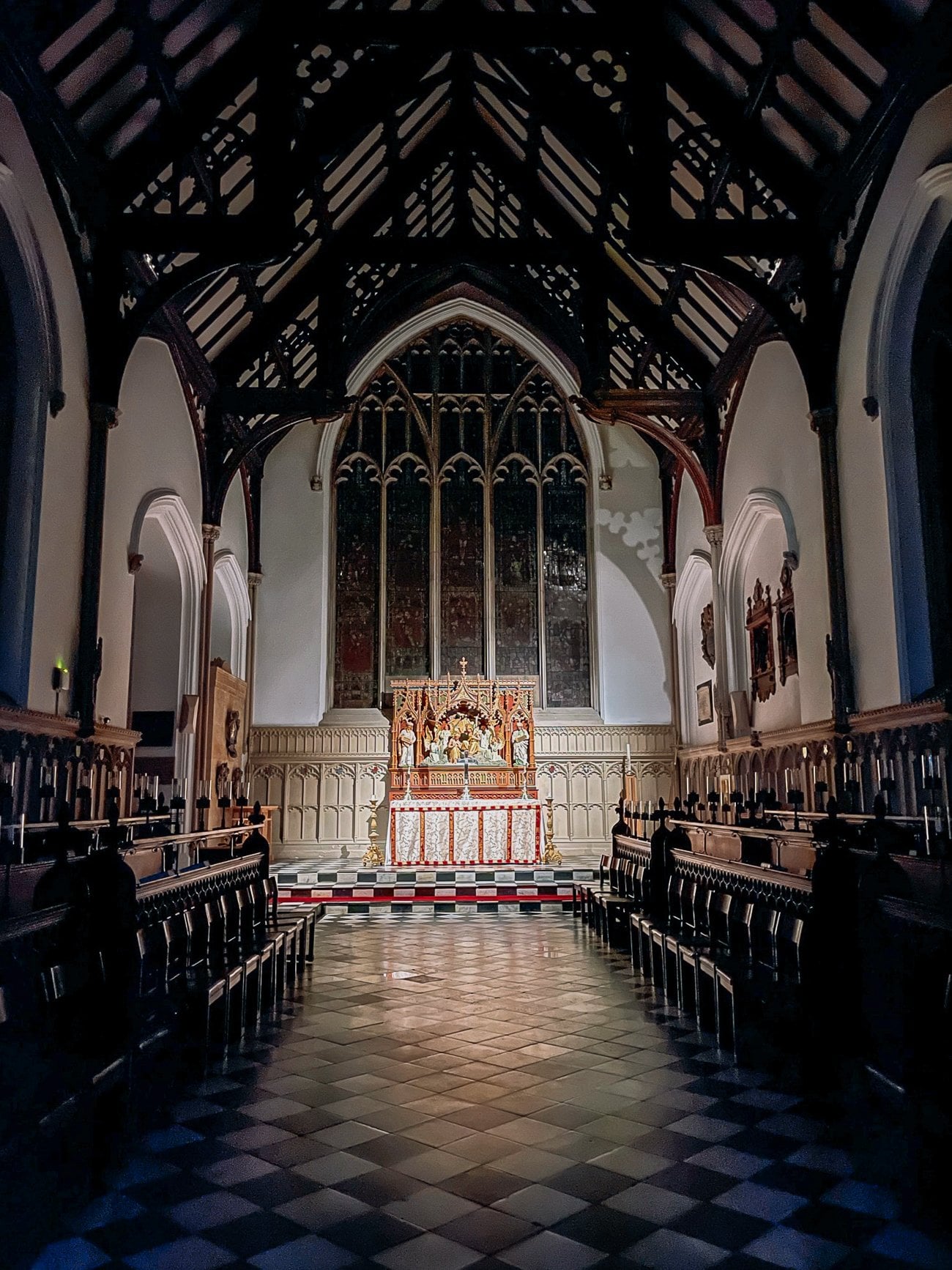 St. John's College chapel at Oxford University