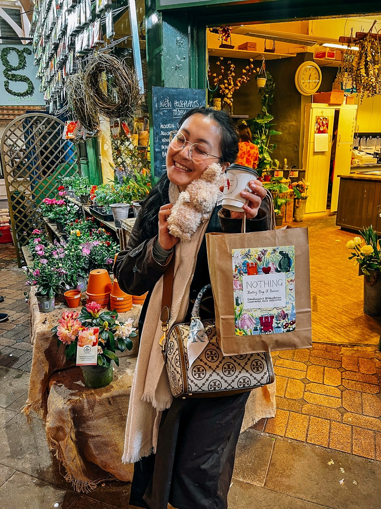 Oxford Covered Market flower shop