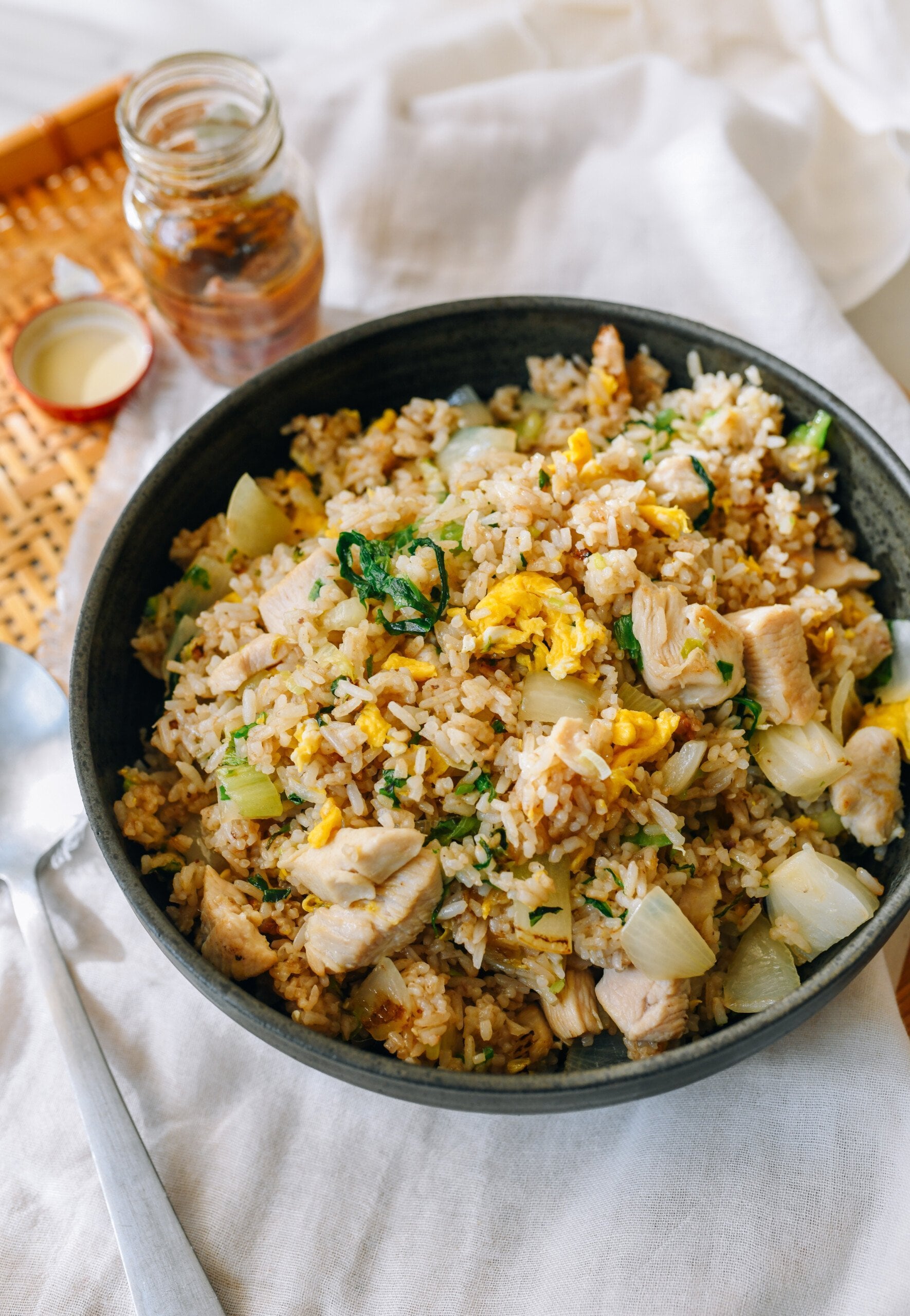Anchovy Fried Rice 