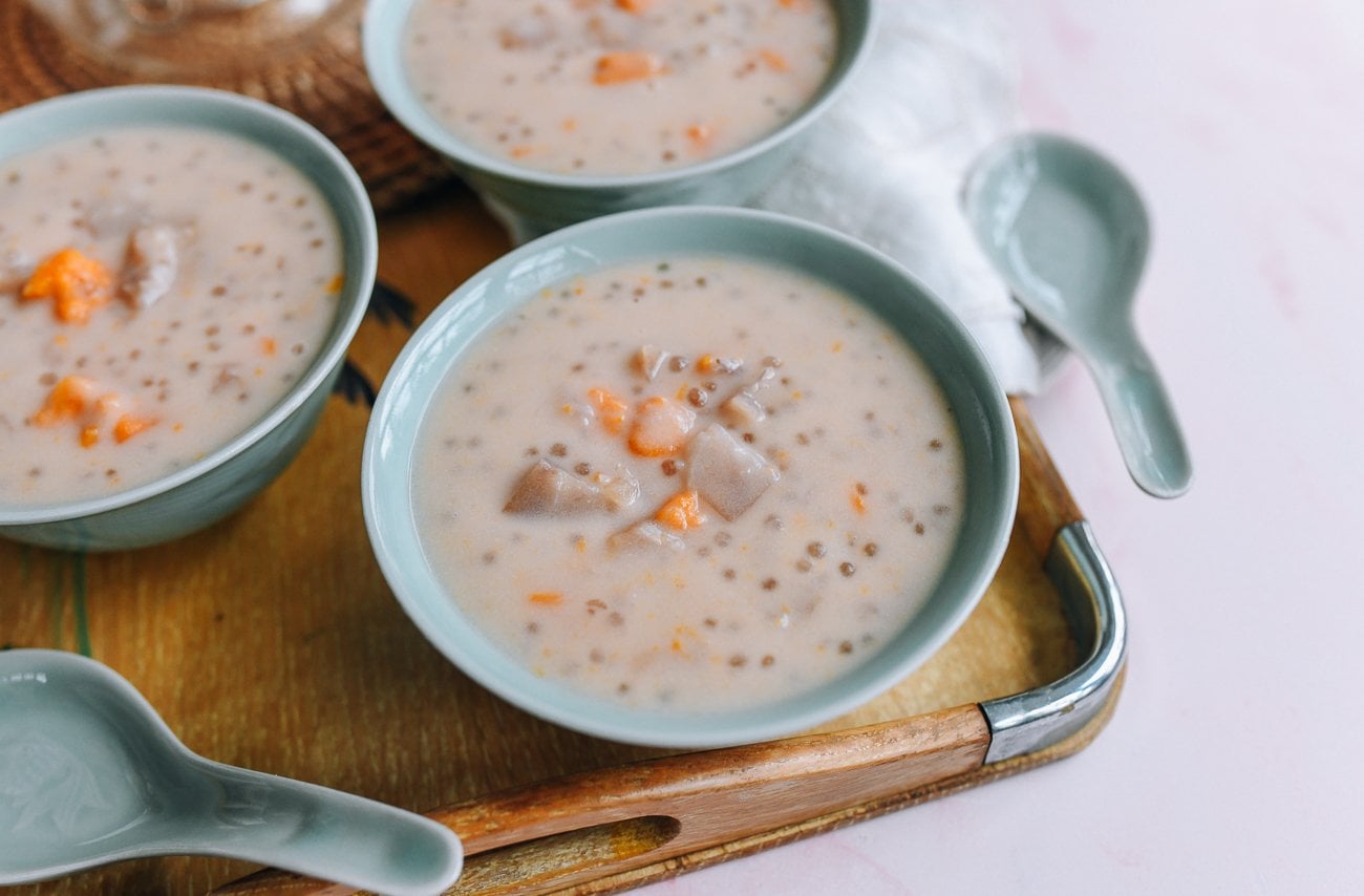 taro sago soup