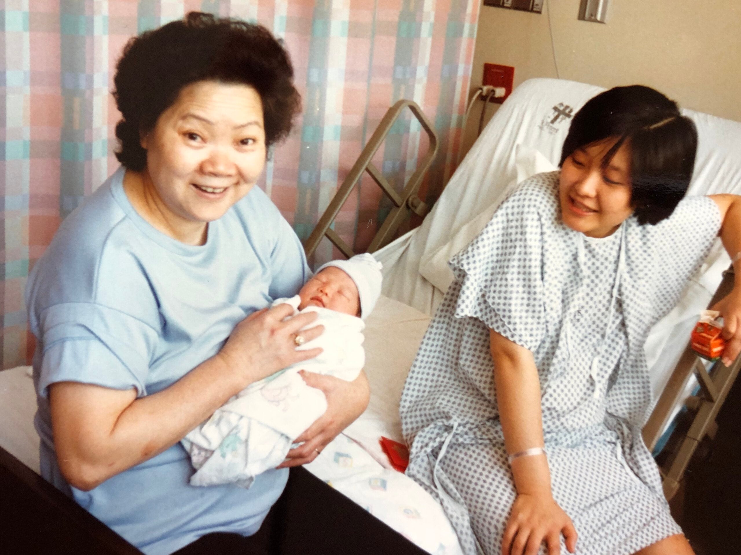 The Woks of Life old family photo - Judy and baby Sarah with Bill's mother