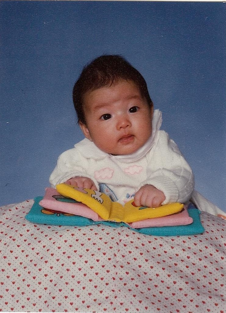 The Woks of Life old family photo - baby Sarah