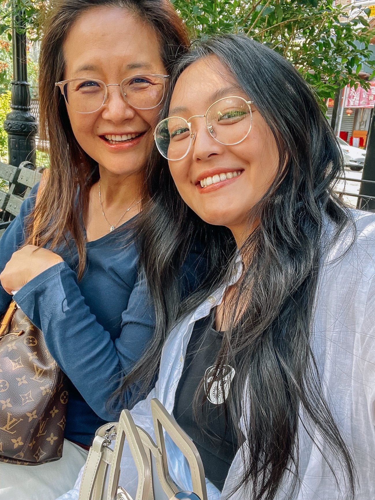 Kaitlin and Judy selfie