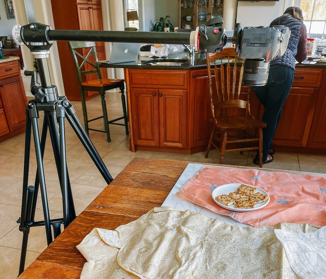 Radish Cake staging for The Woks of Life Cookbook