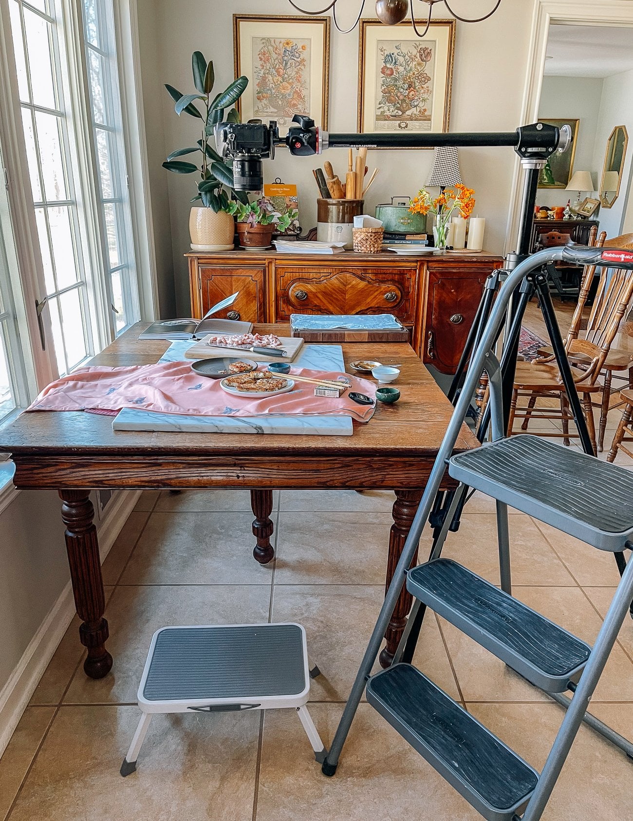 Radish Cake staging for The Woks of Life Cookbook