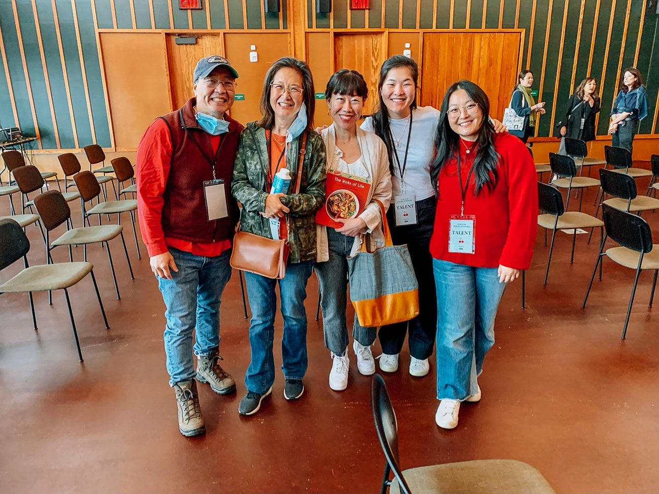 The Woks of Life family with Christine Han