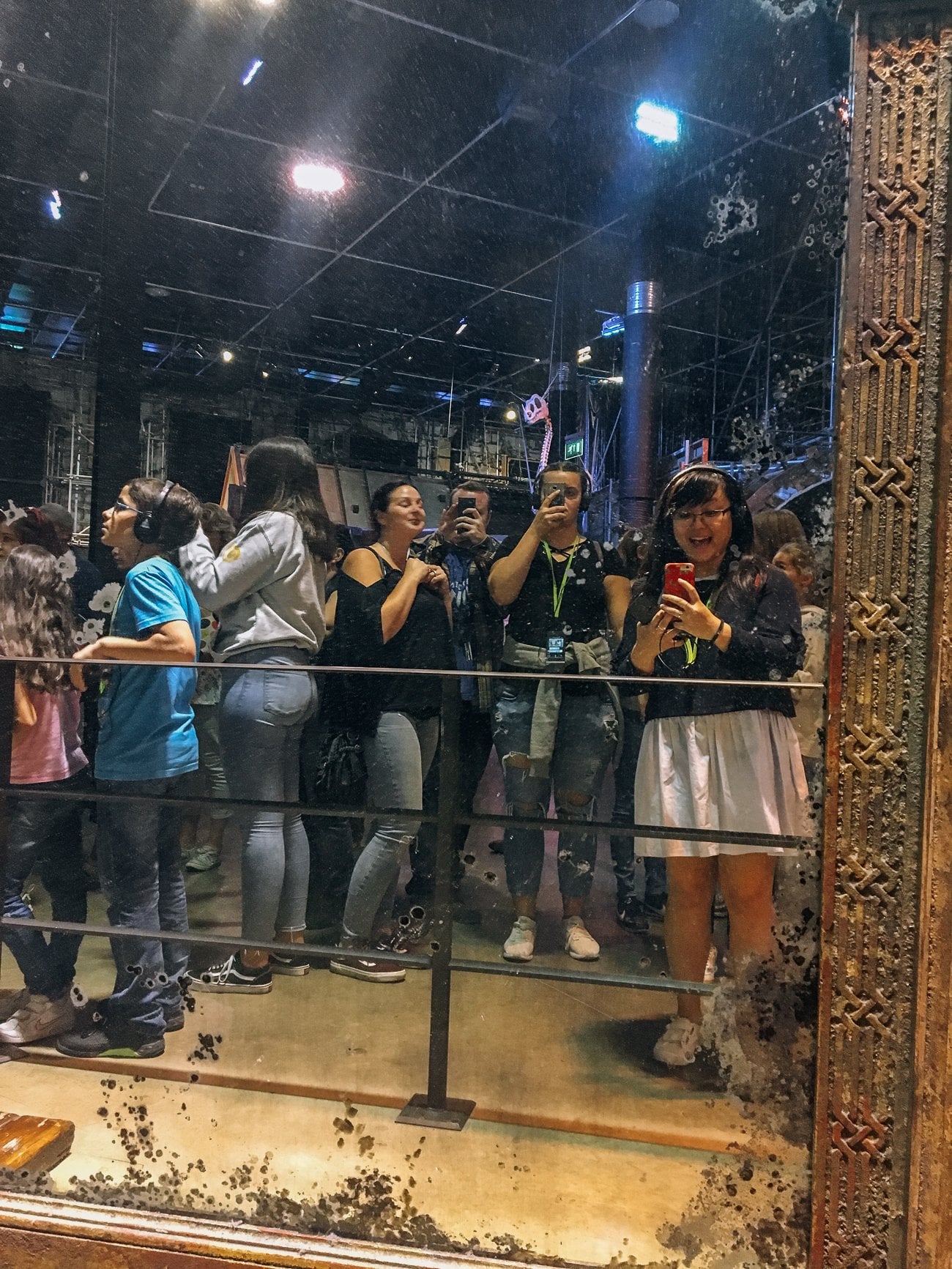 Kaitlin in the mirror of Erised in 2017