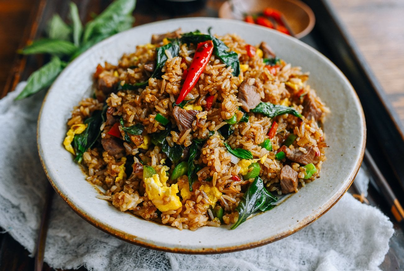 Bowl of Thai Basil Fried Rice