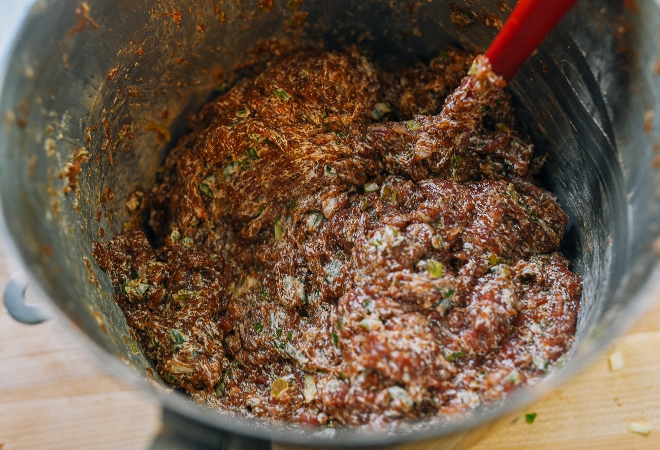 filling for beef dumplings