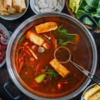 Tomato hot pot soup base