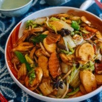 Vegetable Rice Cake Stir-fry