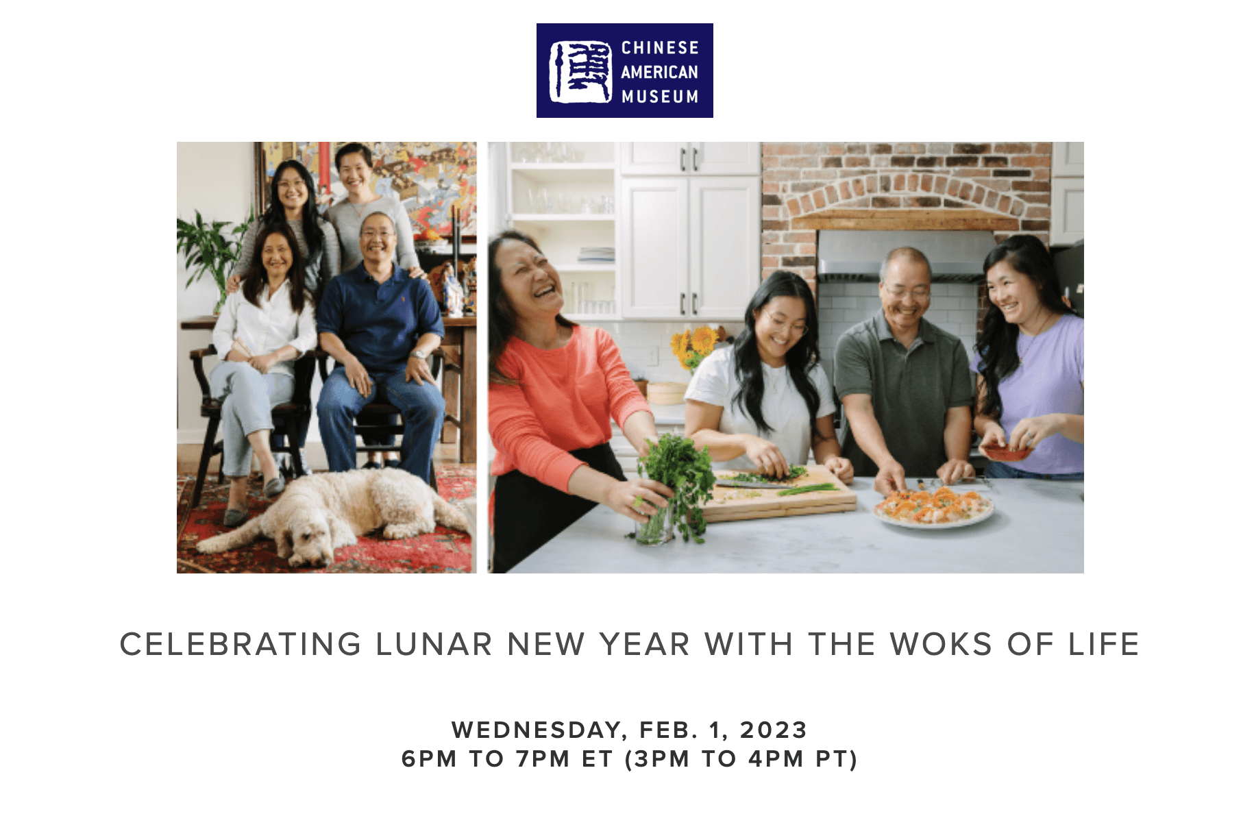 The Woks of Life event info for Chinese American Museum Washington D.C.