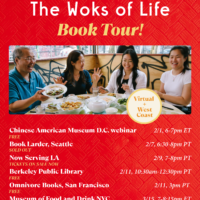 The Woks of Life West Coast Cookbook Tour Dates