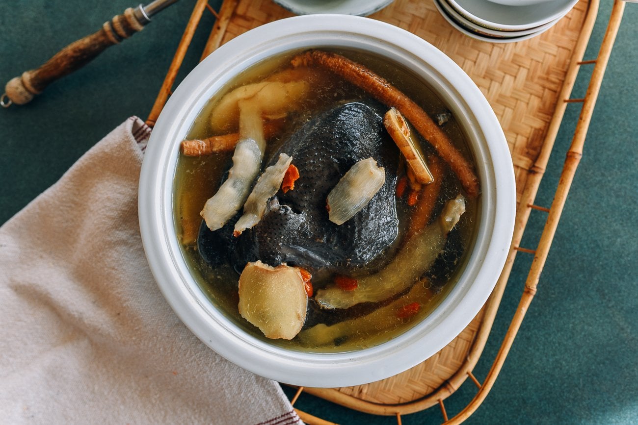 Black Silkie Chicken Soup