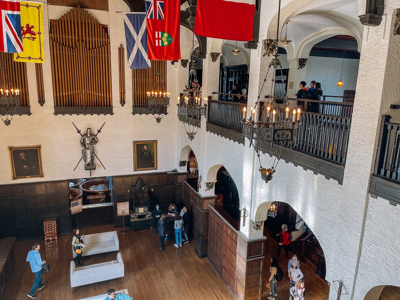 Interior of Casa Loma