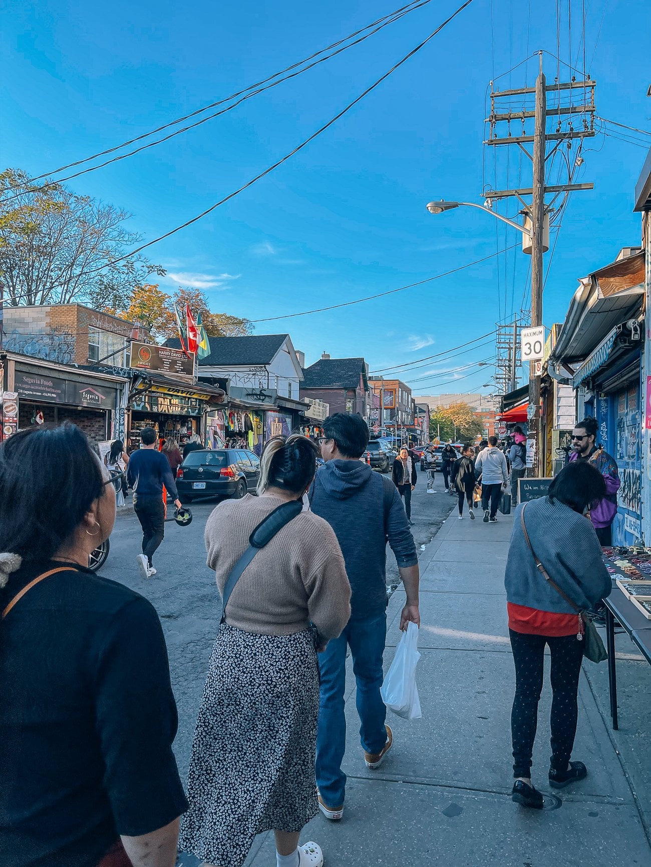 Kensington Market Neighborhood in Toronto