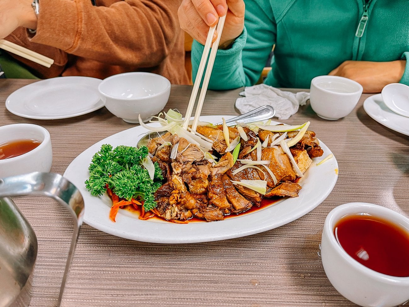 Lo shui duck at Swatow restaurant