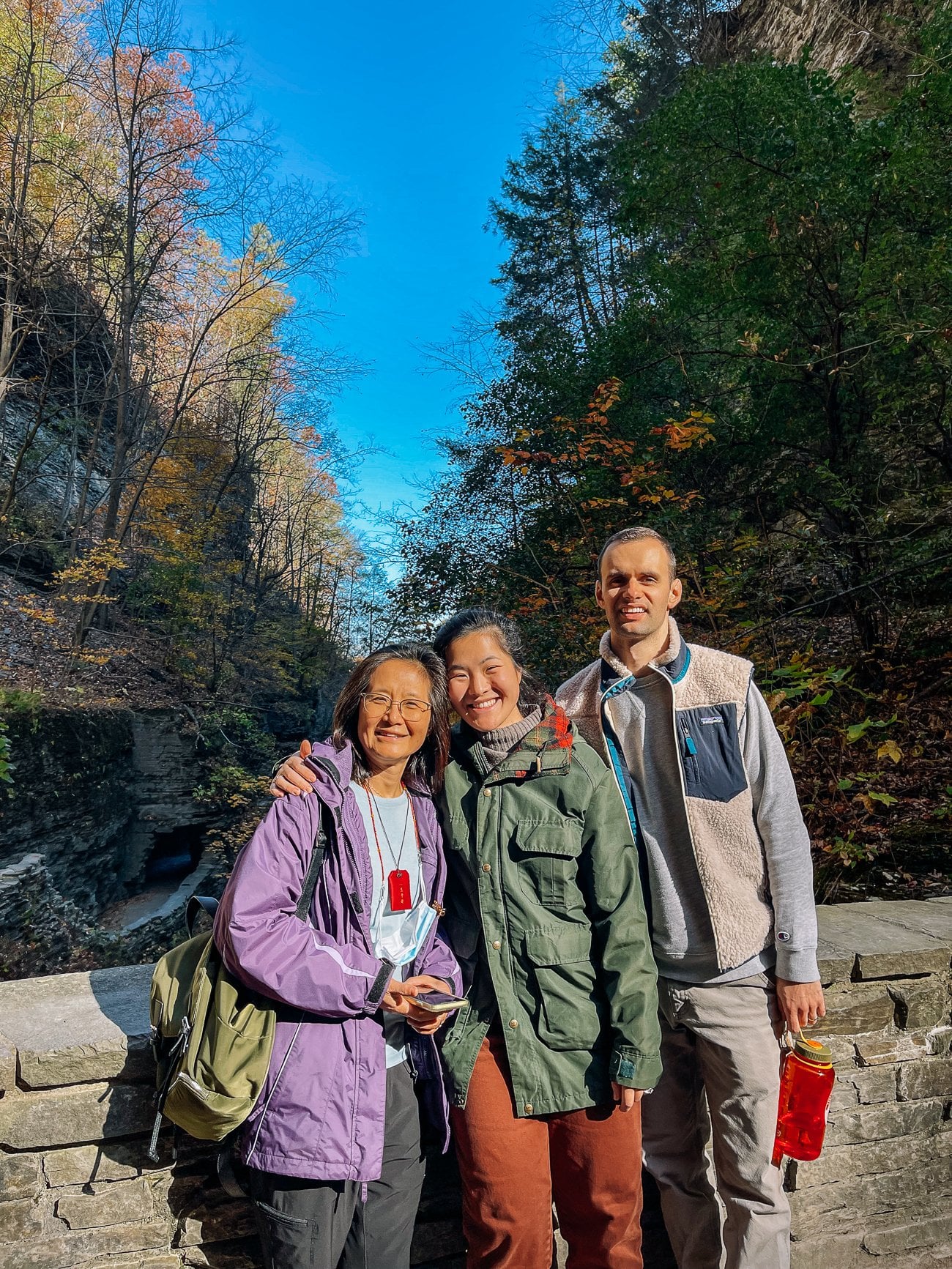 Judy, Sarah and Justin