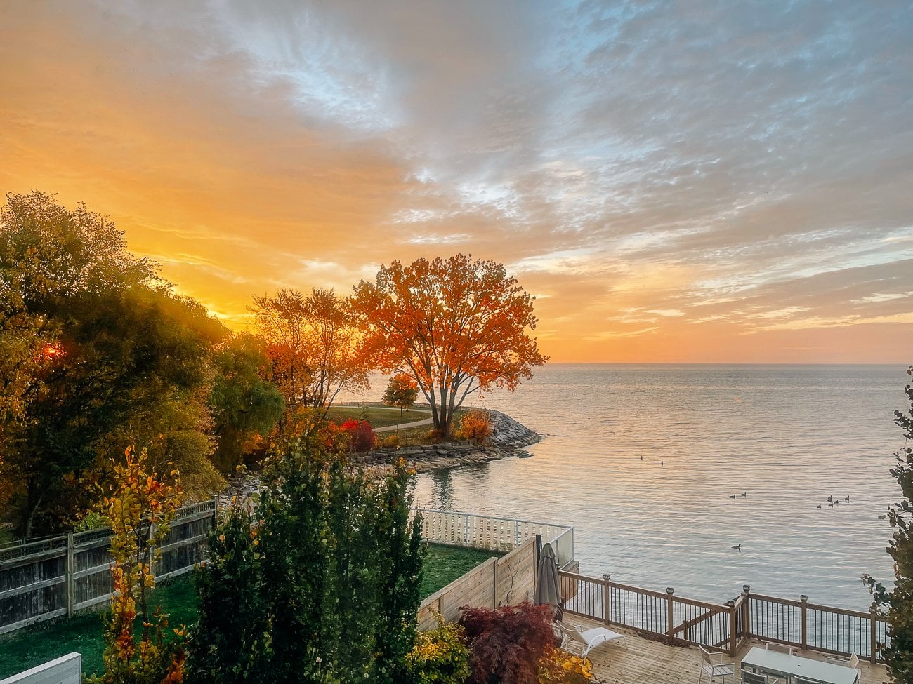 Fall on Lake Ontario