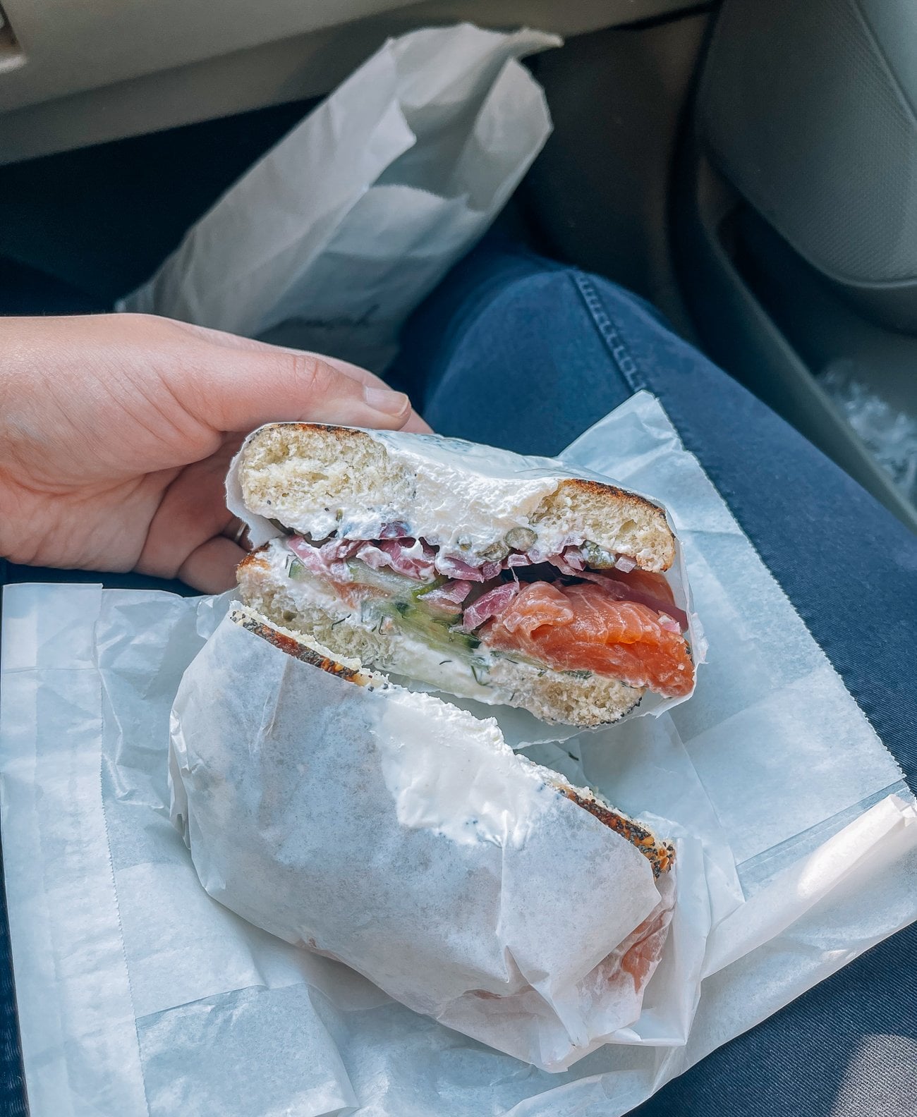 Lox Bagel from Schmaltz Appetizing