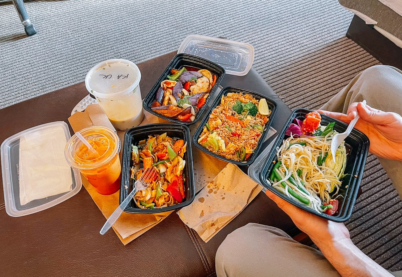 Thai takeout food moab
