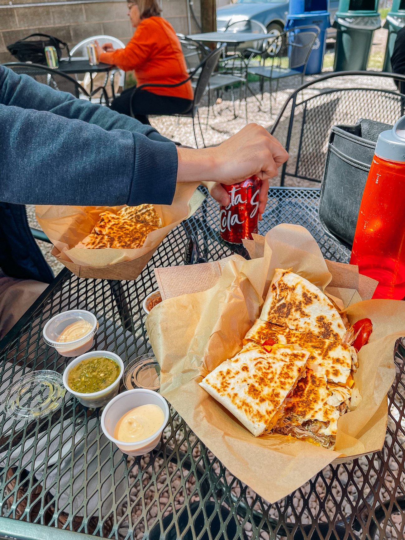 Quesadillas from Quesadilla Mobilla