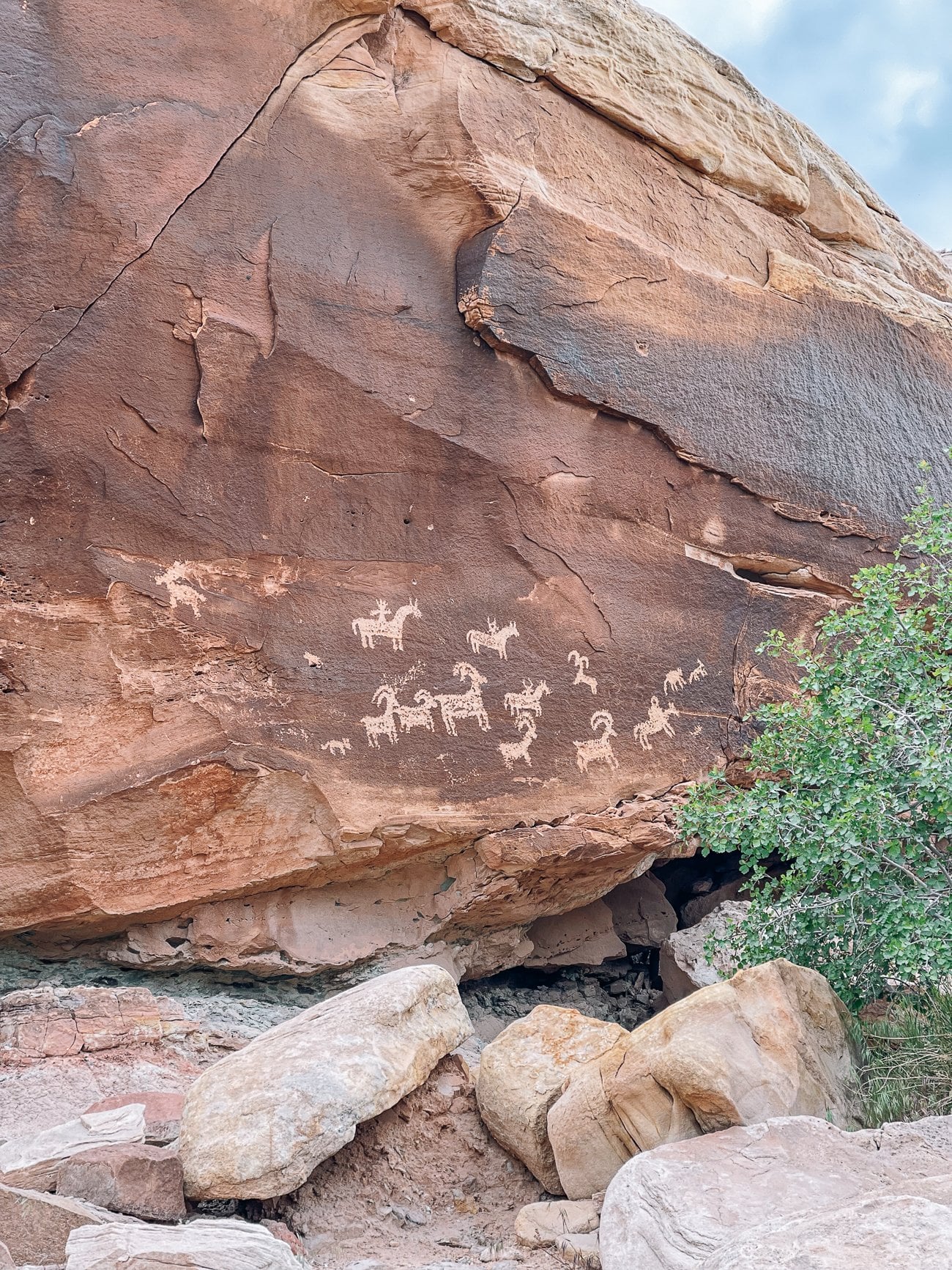 Ute Panel on delicate arch hike