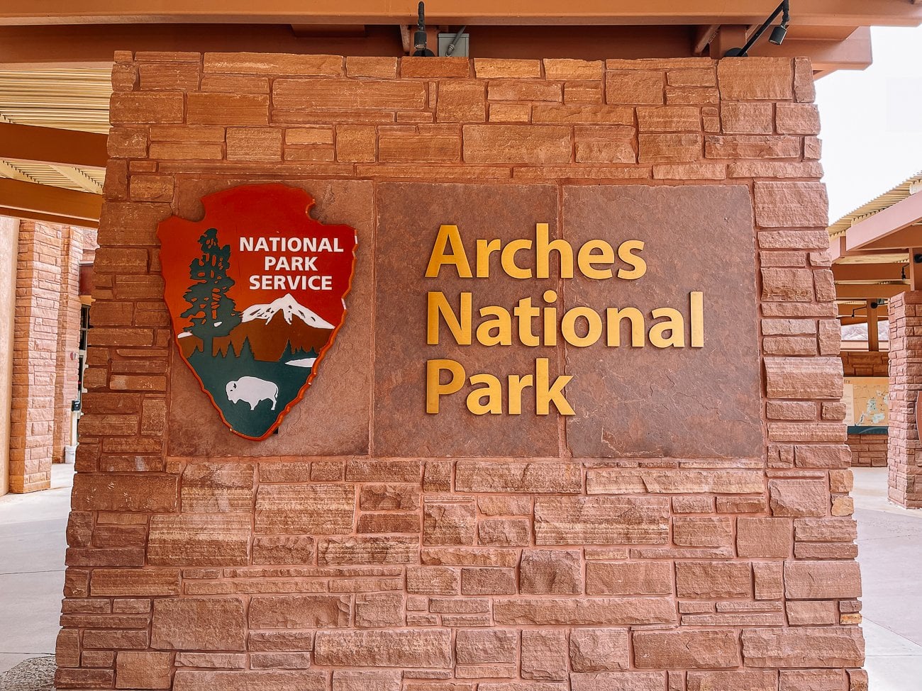 Arches National Park Sign