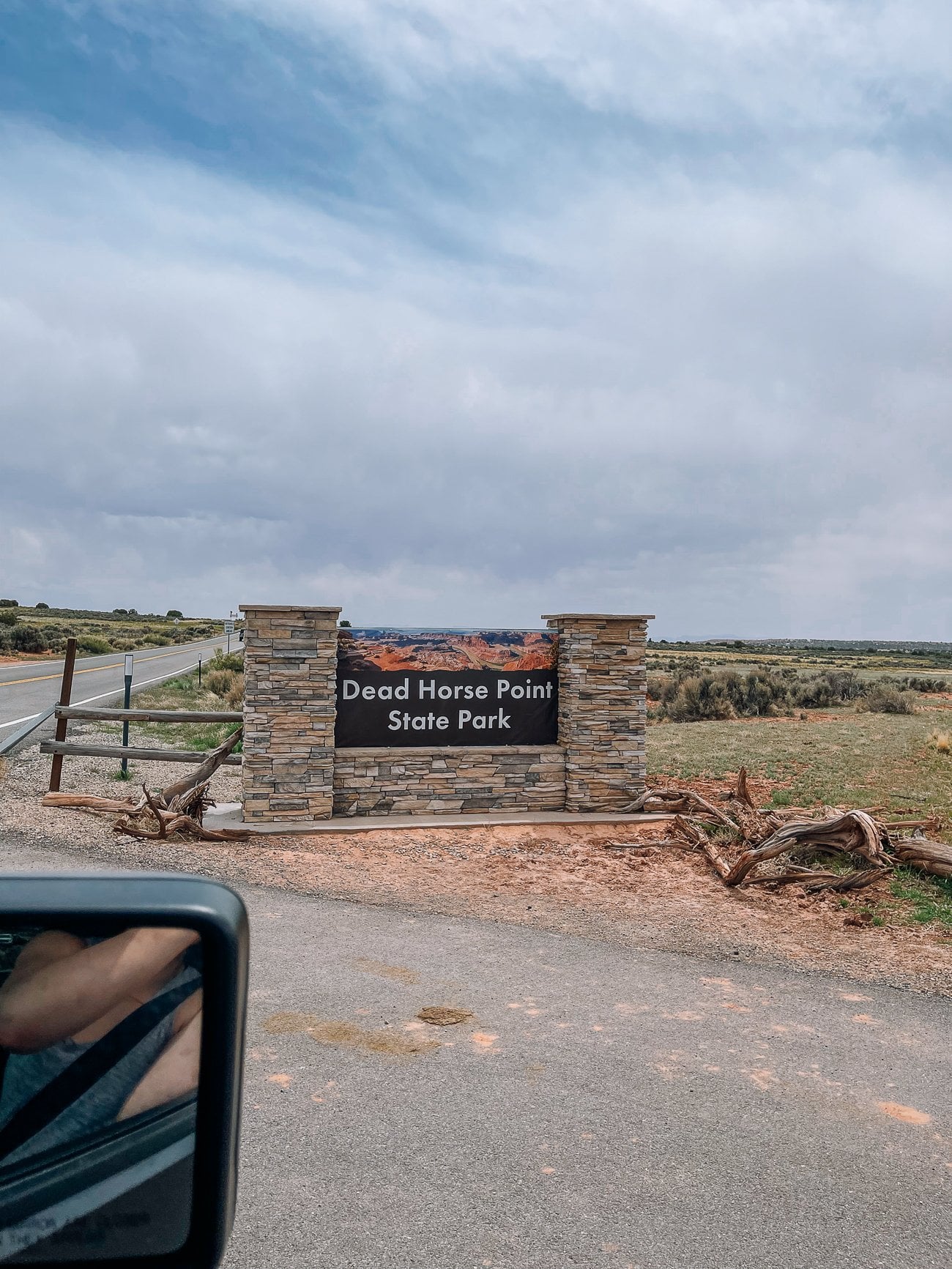 dead horse point state park sign