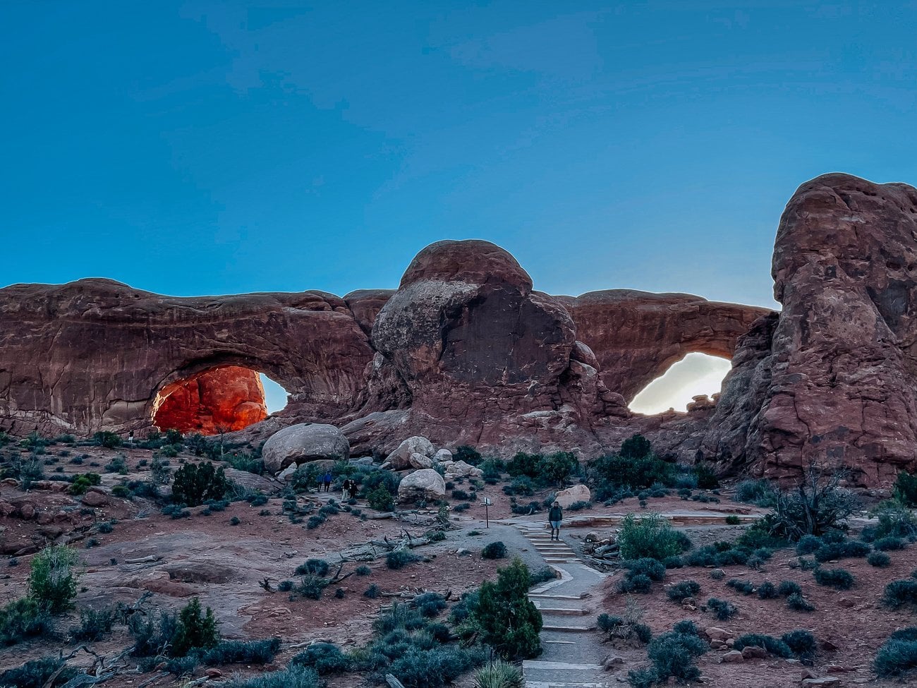 The Windows at Arches National Park