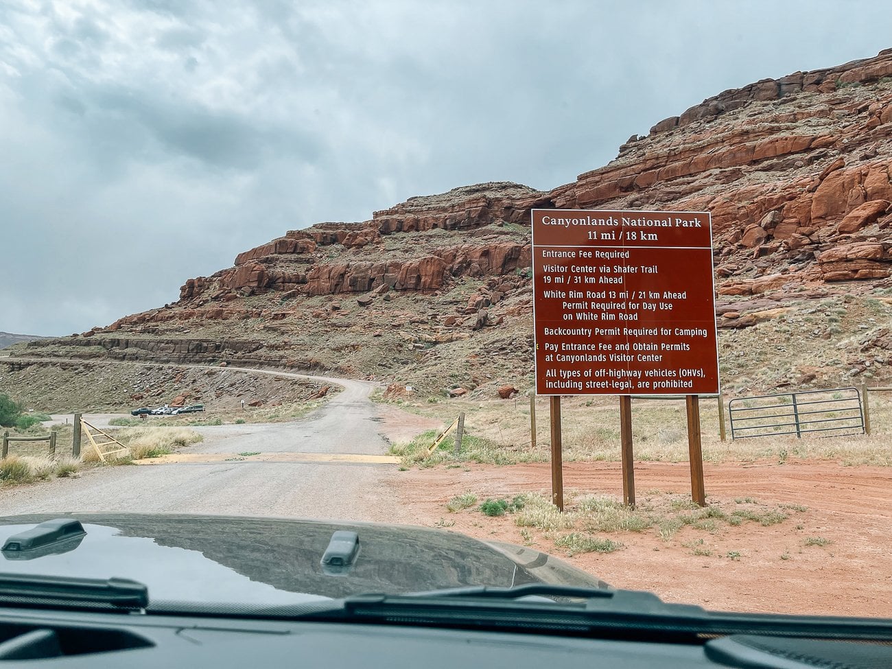 Shafer Trail sign