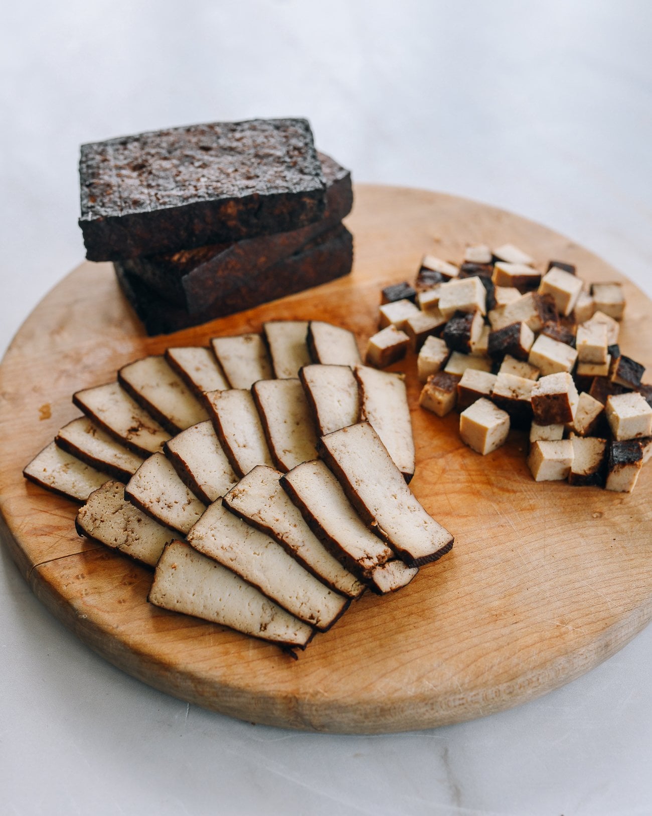 how to make Chinese spiced pressed firm tofu