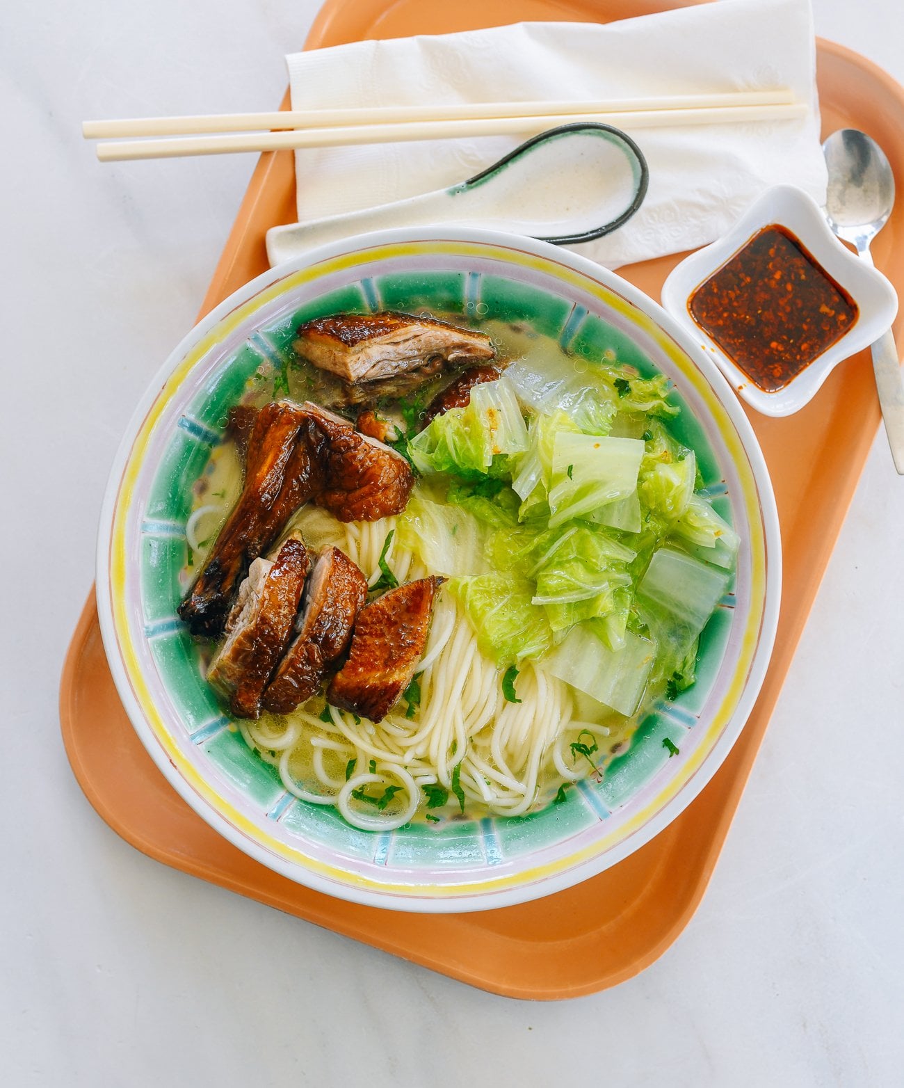 duck noodle soup