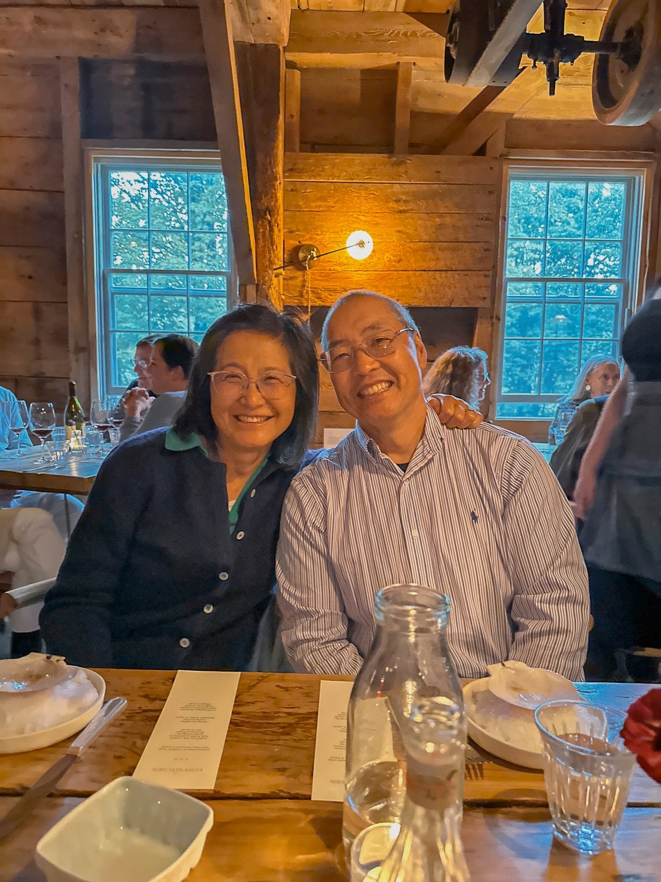 Bill and Judy at The Lost Kitchen