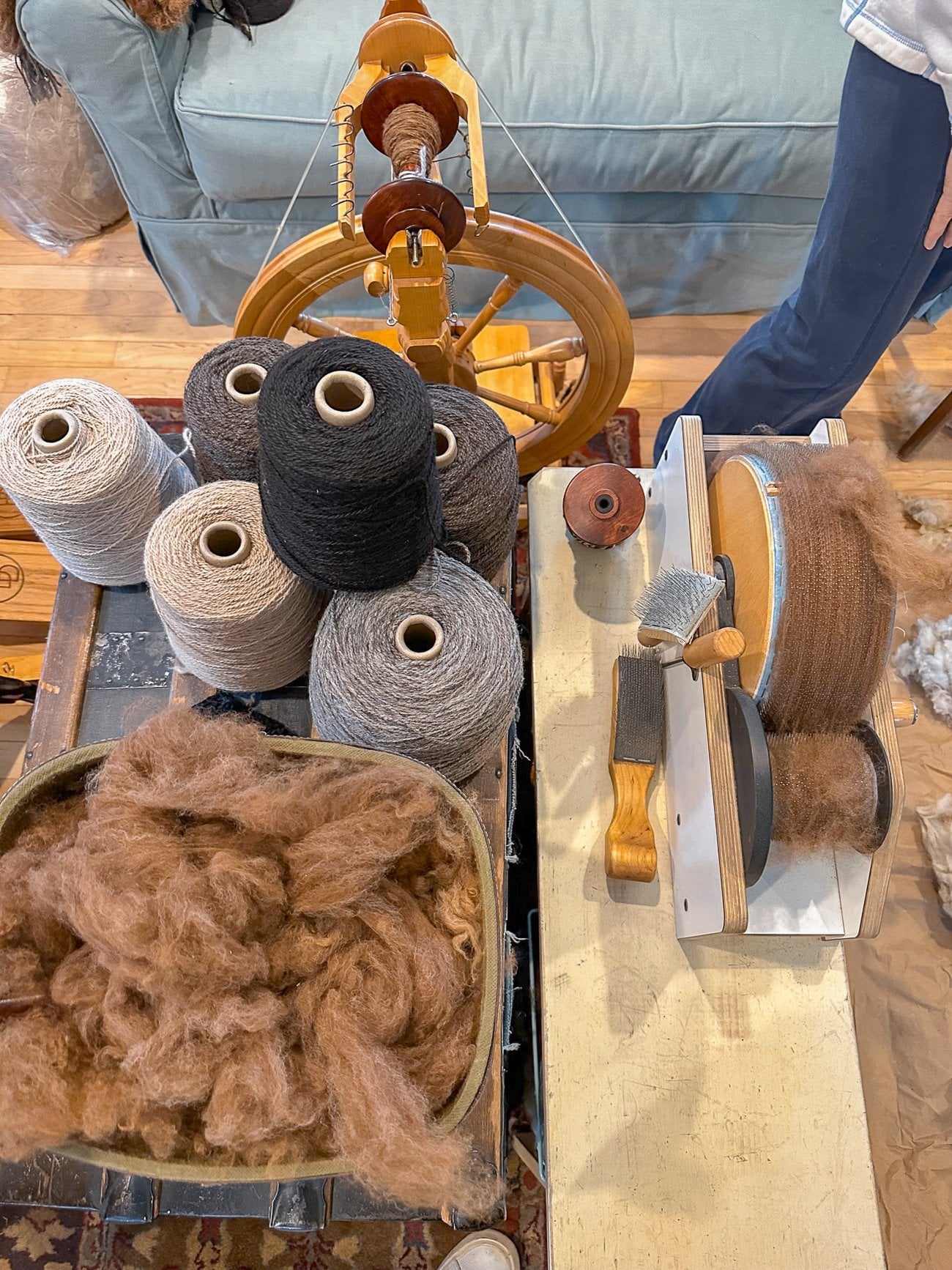 processing alpaca fiber