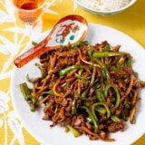 Beef with Bamboo Shoots and Peppers