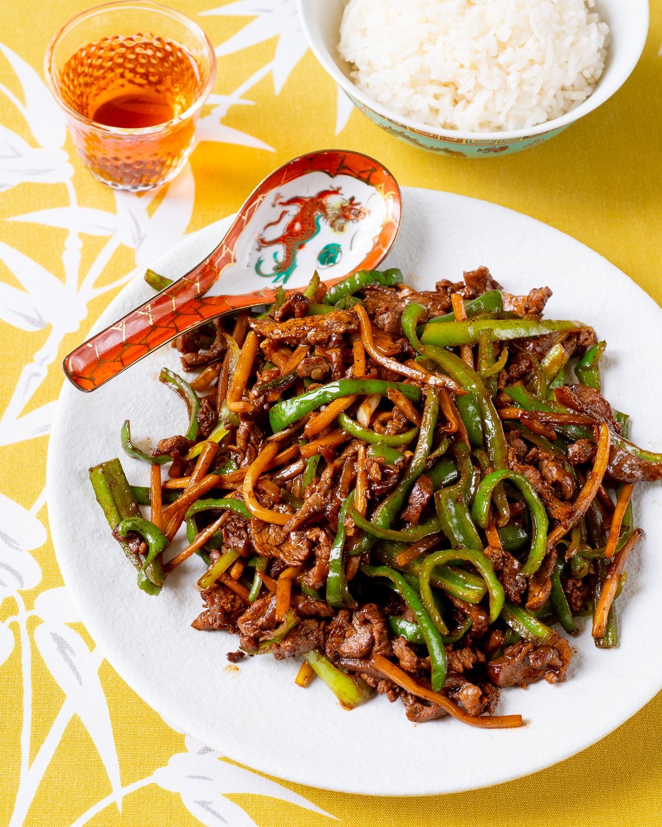 Beef with Bamboo Shoots and Peppers